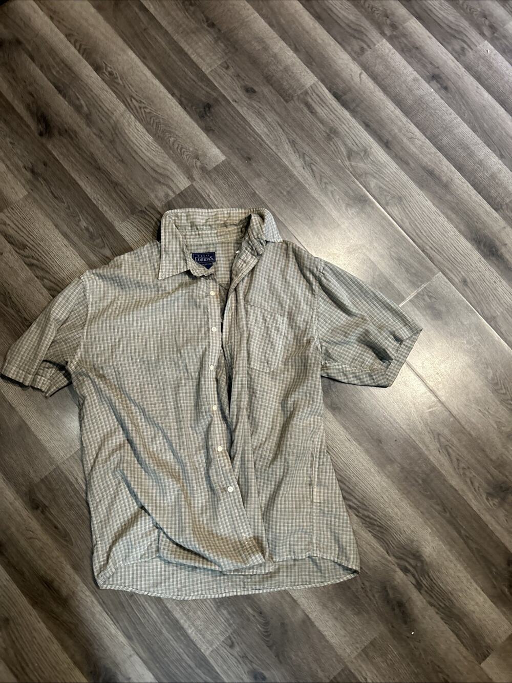 Men’s XL Basic Elements Button Up Short Sleeve Shirt